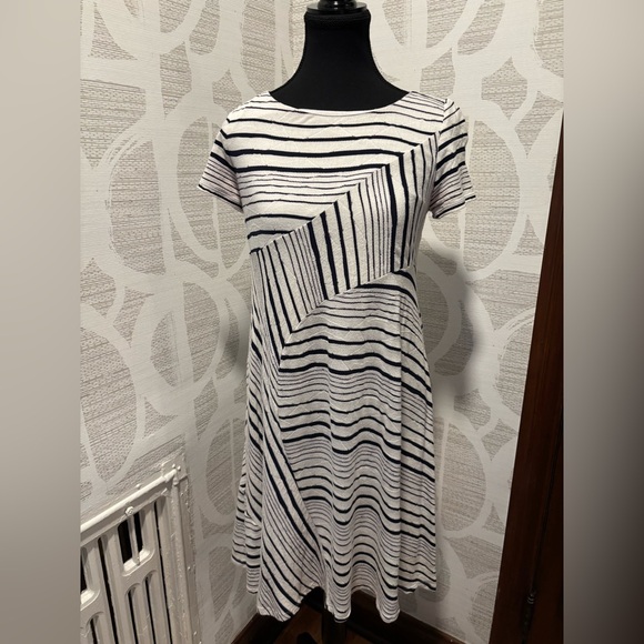 Maeve Anthropologie terry striped dress size XS - Picture 3 of 4